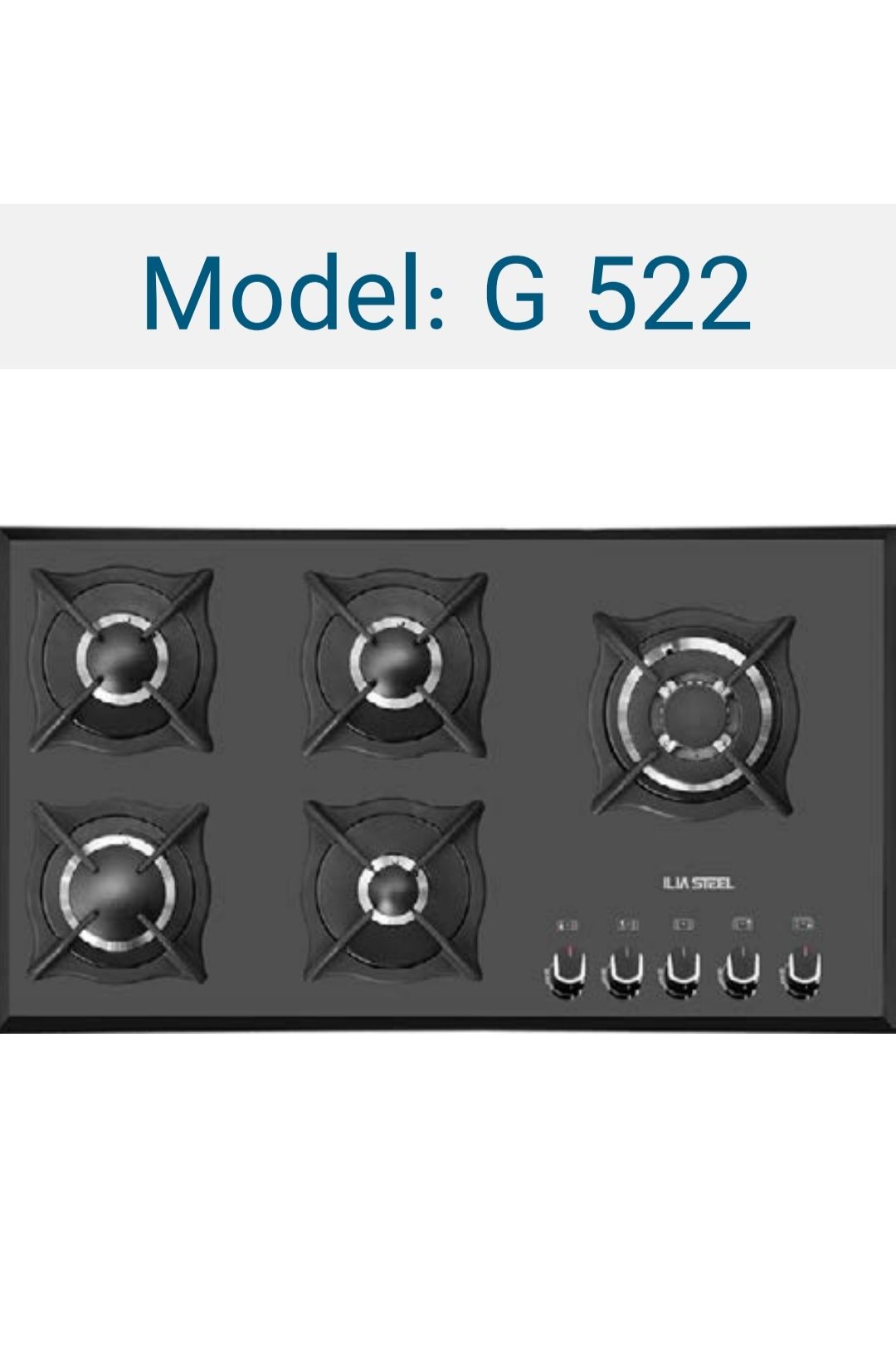اجاق گاز ایلیا استیل مدل G522